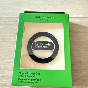 Kate Spade Black Magnetic Loop Accessory